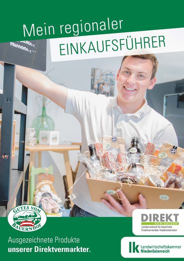 Beste Adressen für bäuerliche Direktvermarktung im neuen Einkaufsführer. © LK Niederösterreich
