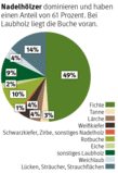 Grafik: Baumarten © Careforparis (UBA, BFW, Boku), Holzkurier.com