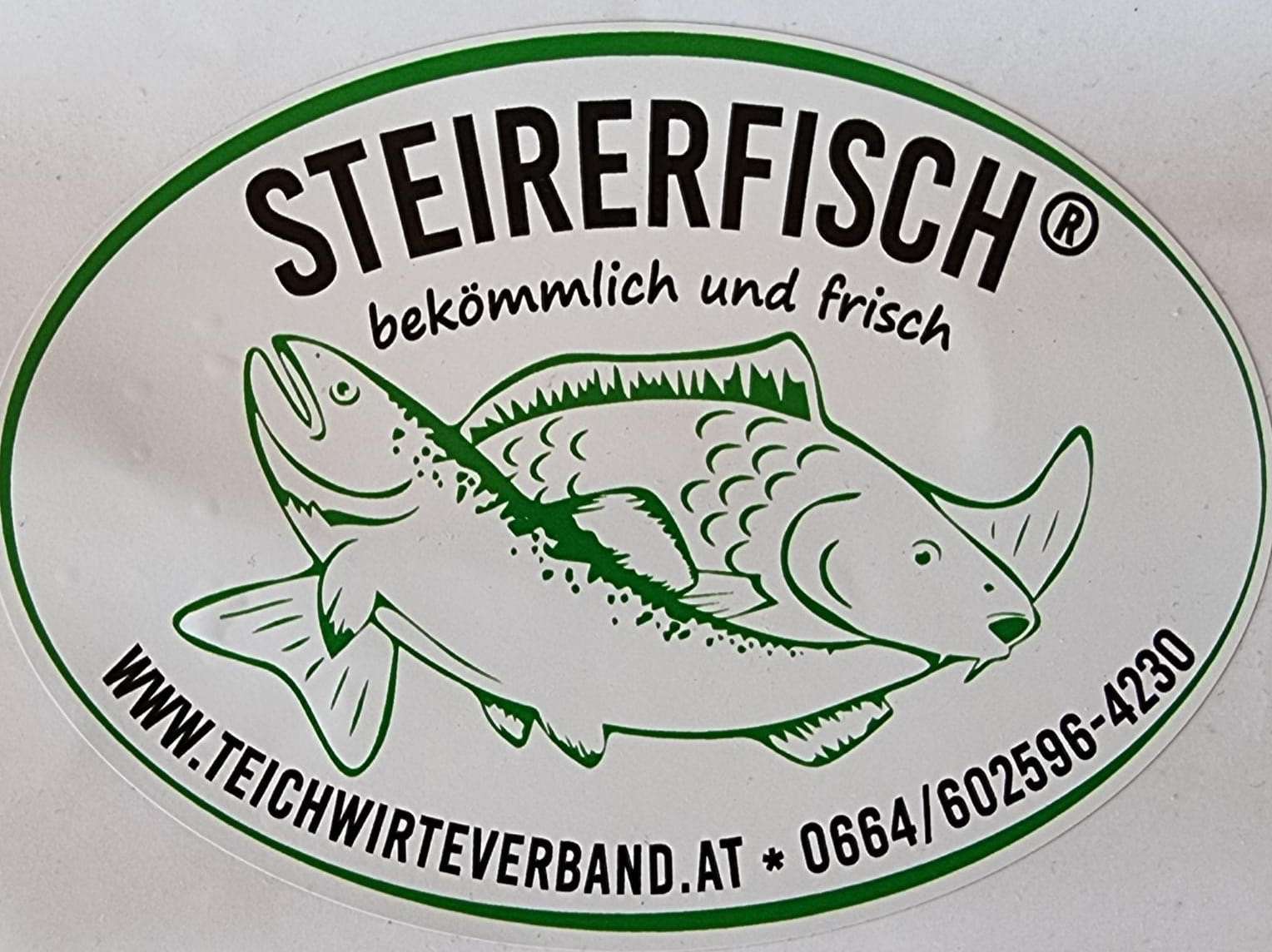 Wortbildmarke  Steirerfisch bekömmlich und frisch  © LK