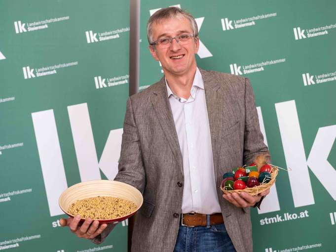 Obmann Legehennenhalter Bernhard Monschein © LK-Stmk/Alexander Danner