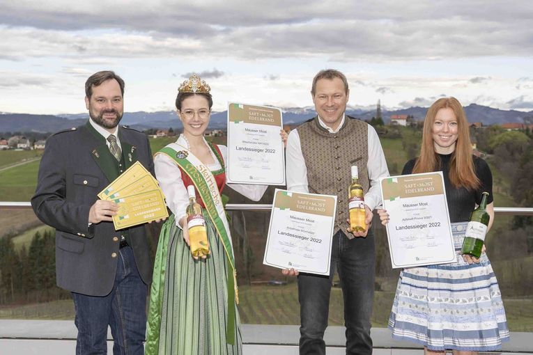 Landesprämierung Saft und Most 2022 © LK-Stmk/Foto Fischer