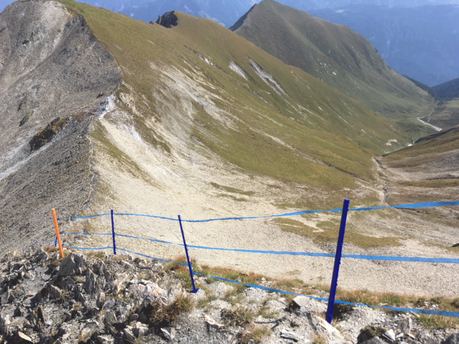 Berge Zaun Berge Zaun