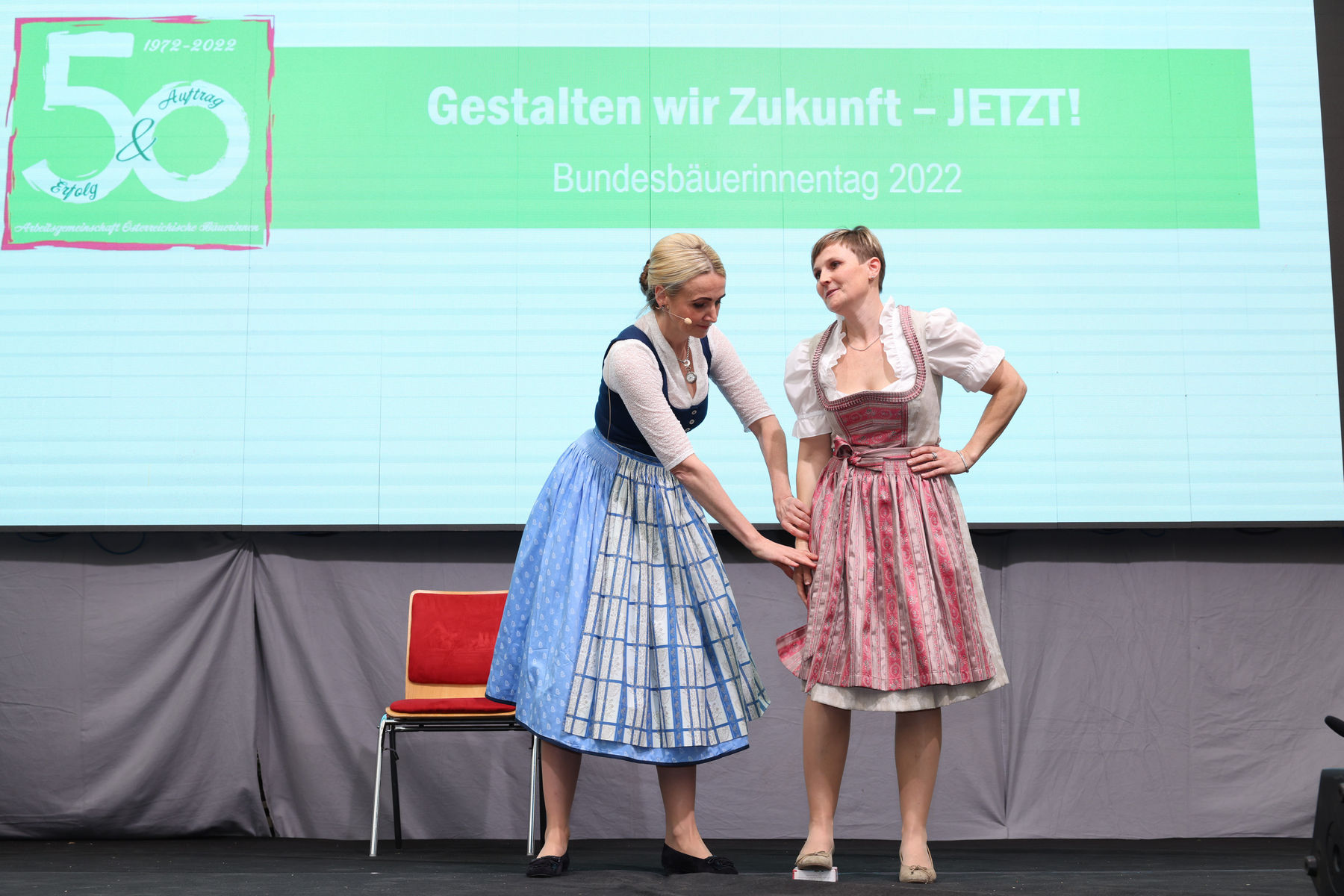 Bundesbäuerinnentag 2022 machte im niederösterreichischen Vösendorf Station © Arbeitsgemeinschaft Österreichische Bäuerinnen/APA-Fotoservice/Schedl Bundesbäuerinnentag 2022 machte im niederösterreichischen Vösendorf Station © Arbeitsgemeinschaft Österreichische Bäuerinnen/APA-Fotoservice/Schedl