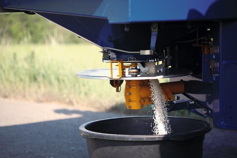 Tipps für die optimale Einstellung des Mineraldüngerstreuers © Bogballe Tipps für die optimale Einstellung des Mineraldüngerstreuers © Bogballe