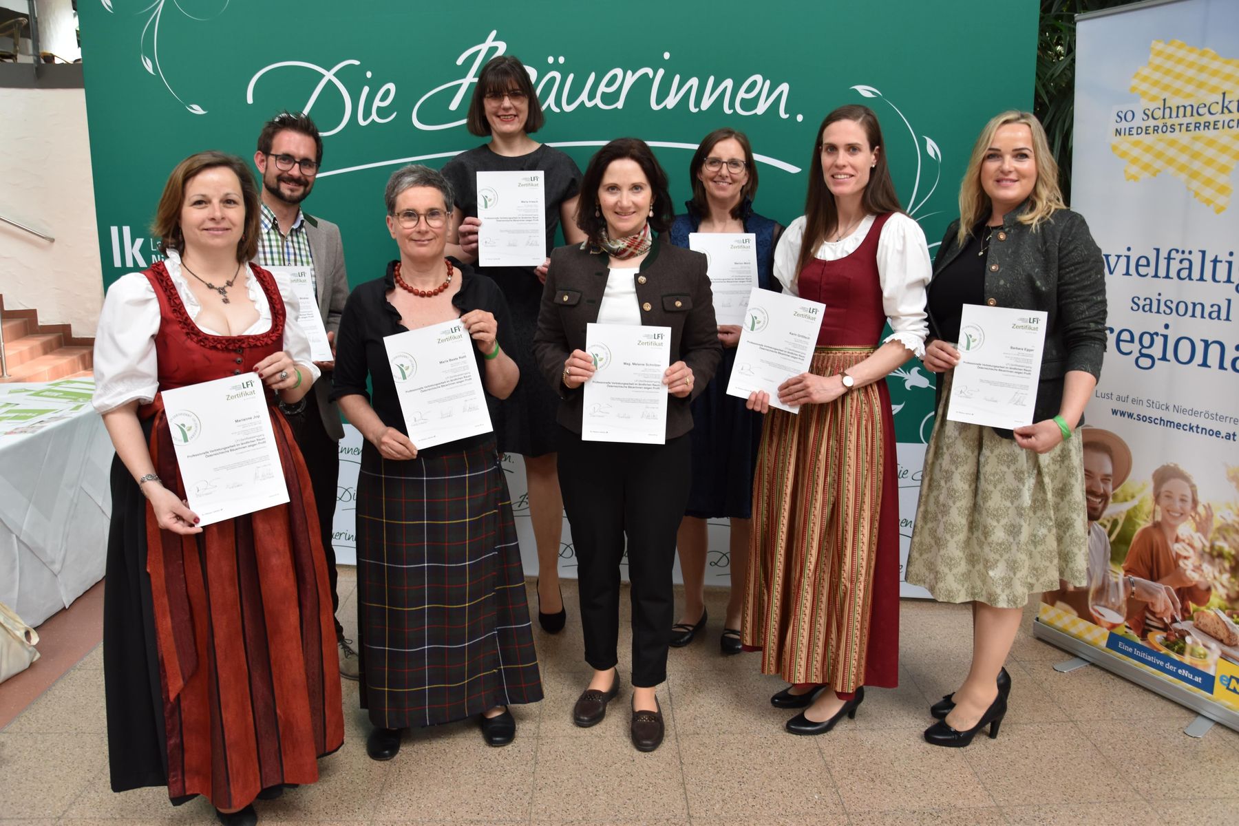 © Privat, Arbeitsgemeinschaft Österreichische Bäuerinnen/APA-Fotoservice/Schedl, Fotograf/in: Ludwig Schedl, BMLRT/Paul Gruber © Privat, Arbeitsgemeinschaft Österreichische Bäuerinnen/APA-Fotoservice/Schedl, Fotograf/in: Ludwig Schedl, BMLRT/Paul Gruber