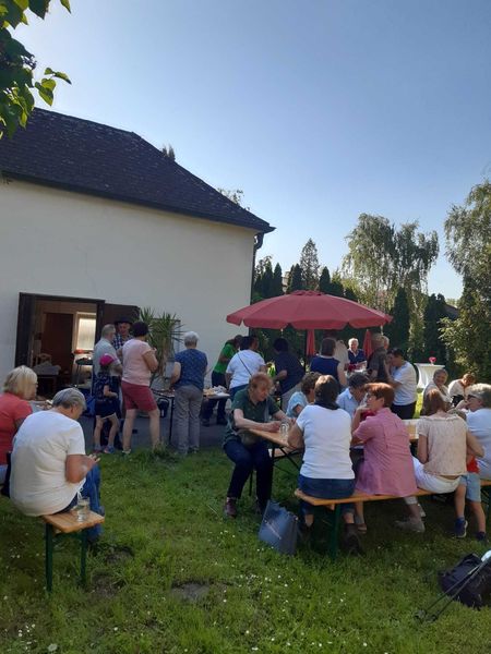 2022 05 15 Fußwallfahrt Lourdesgrotte - Zeiselmauer