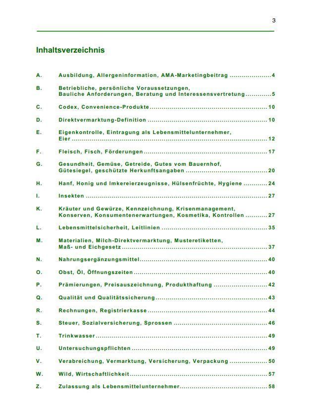 Inhaltsverzeichnis_DV von A bis Z.jpg © LK Ö und LFI Inhaltsverzeichnis_DV von A bis Z.jpg © LK Ö und LFI