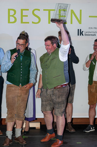Landessieger Gustav Schneeberger, Weingut Schmölzer © Fotokuchl