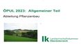 Cover Video ÖPUL 2023 - Allgemeiner Teil.jpg © Landwirtschaftskammer Oberösterreich/Thumfart