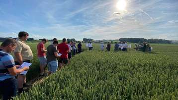 Bilder von der Feldbegehung in Hargelsberg, 17. Juni 2022