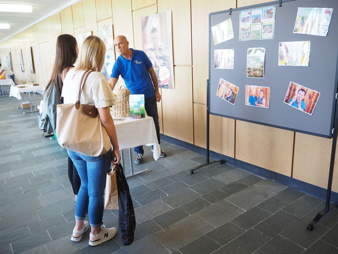 Mit Infoständen konnten sich Lehrerinnen und Lehrer an der Pädagogischen Hochschule in Krems über Unterrichtsmaterialien und weitere Angebote informieren, die den Schulkindern einblicke in die heimische Landwirtschaft ermöglichen.