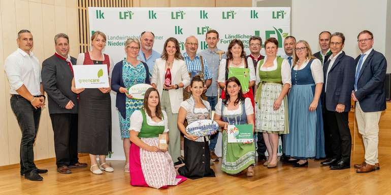 Zertifikatsverleihung des Ländlichen Fortbildungsinstituts