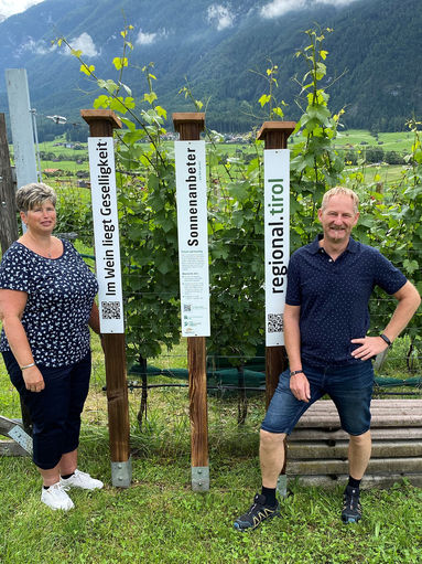 Fotos vom Projekt Lockpfosten © Weingut Flür