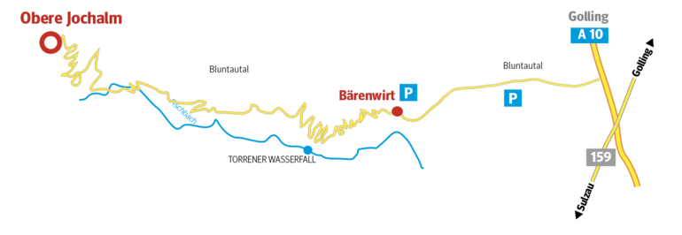 Wegverlauf Jochalm.png © Mooslechner Wegverlauf Jochalm.png © Mooslechner