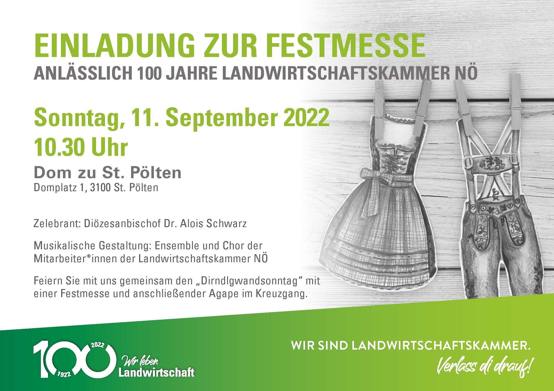 Einladung_Festmesse.jpg © LK Niederösterreich Einladung_Festmesse.jpg © LK Niederösterreich