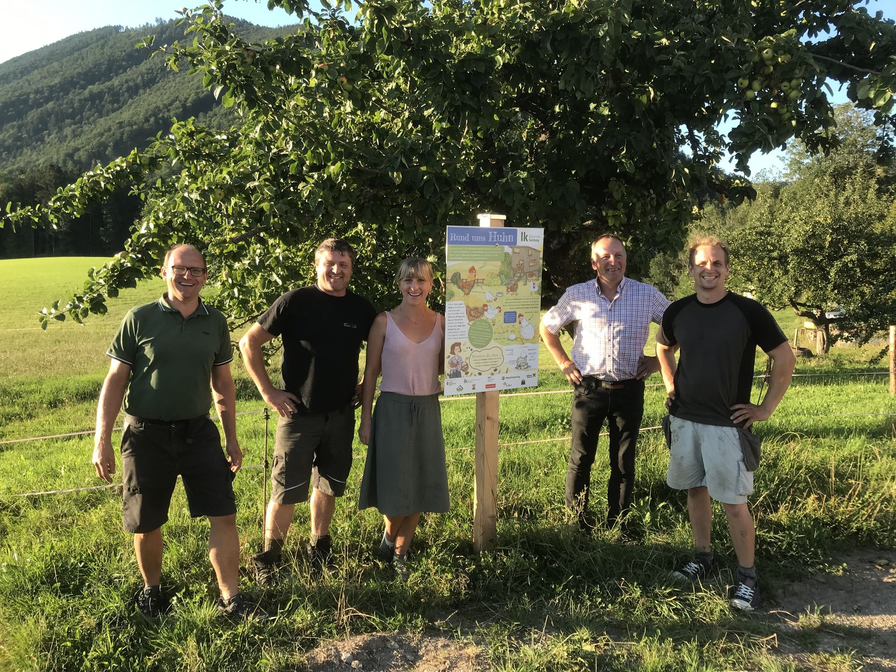 Bäuerinnen und Bauern Themenweg Faistenau.jpg © OB Faistenau Bäuerinnen und Bauern Themenweg Faistenau.jpg © OB Faistenau