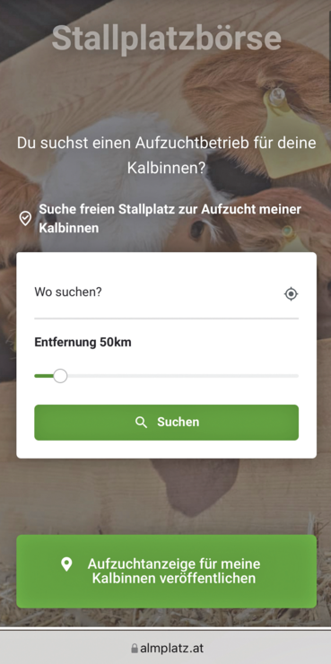 Kalbinnen suchen Stallplatz.png © Archiv Kalbinnen suchen Stallplatz.png © Archiv