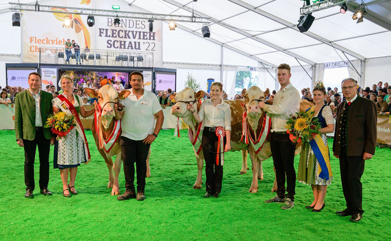 Weltweite Fleckvieh-Szene zu Gast in Österreich.jpg © Haubner Weltweite Fleckvieh-Szene zu Gast in Österreich.jpg © Haubner