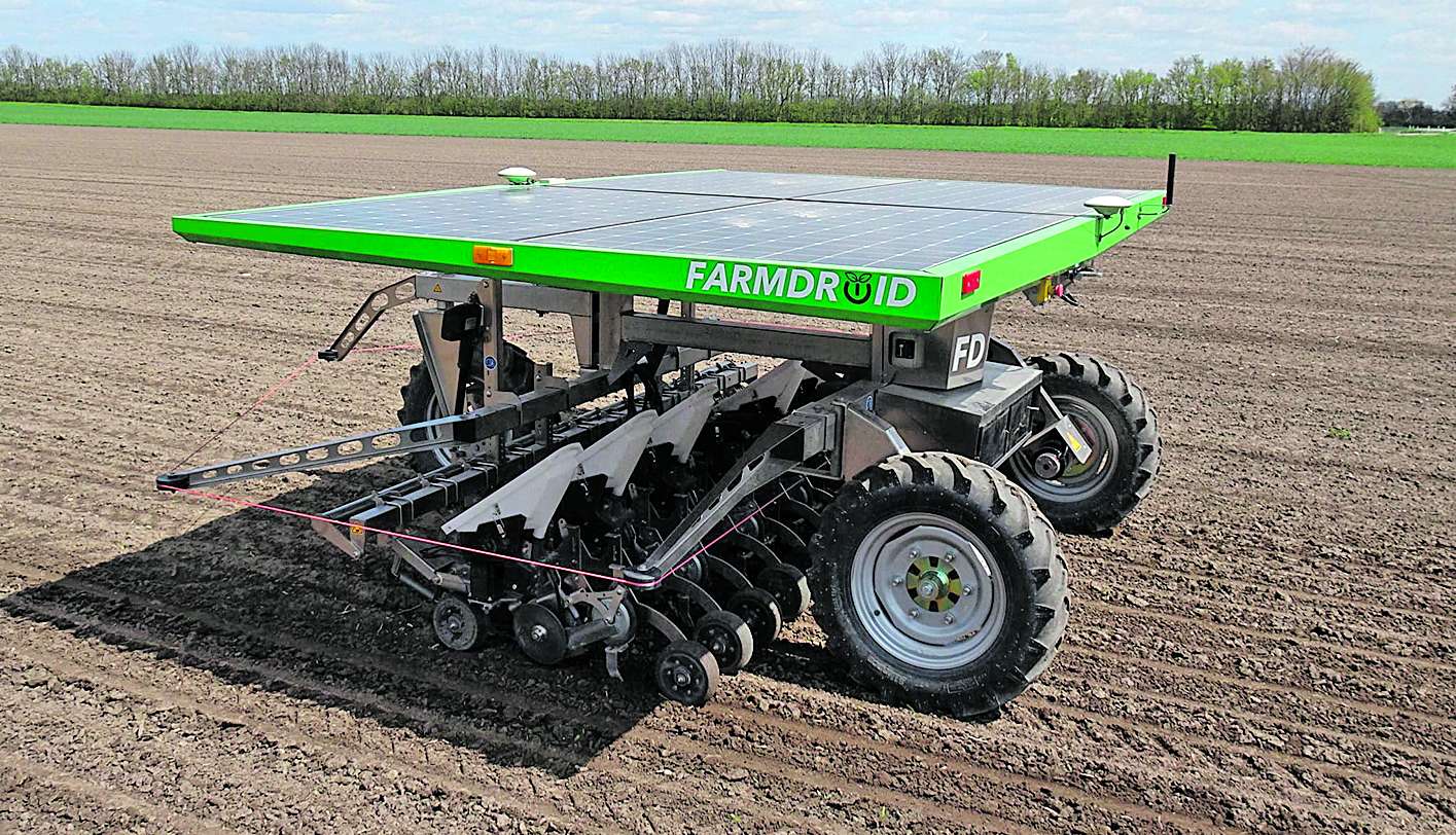 Farmdroid FD20 © Innovation Farm