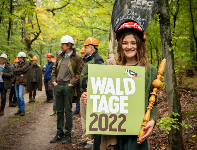 Landwirtschaftskammer NÖ bei den Waldtagen 2022 im Burgenland mit dabei © Andreas Hafenscher