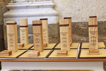 Staatspreisverleihung Wald 2022: Die Preisträger aus Niederösterreich © BML/Moritz-Scheer Staatspreisverleihung Wald 2022: Die Preisträger aus Niederösterreich © BML/Moritz-Scheer