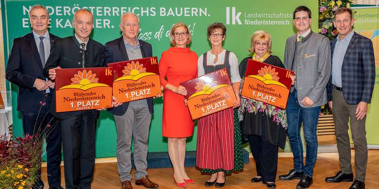 Preisverleihung Blühendes NÖ 2022 Preisverleihung Blühendes NÖ 2022
