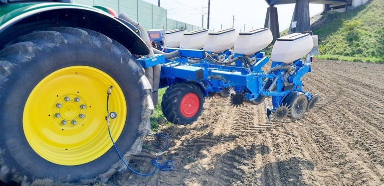 Mit passendem Reifendruck am Feld den Zugkraftbedarf und Dieselverbrauch reduzieren. © Christoph Wolfesberger/LK Niederösterreich