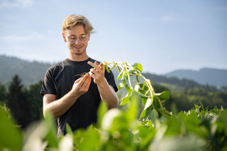 Ceres Award-Gewinner in der Kategorie Ackerbau Valentin Seiringer. © agrarheute