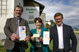 Gemeinsam mit der ATM und Urlaub am Bauernof gegen Lebensmittelverschwendung informieren © LK Tirol