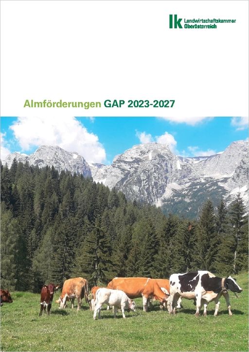Cover Almförderungen GAP 2023-2027 © Landwirtschaftskammer Oberösterreich