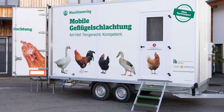 Geflügelmobil1.jpg © Maschinenring Kärnten Geflügelmobil1.jpg © Maschinenring Kärnten