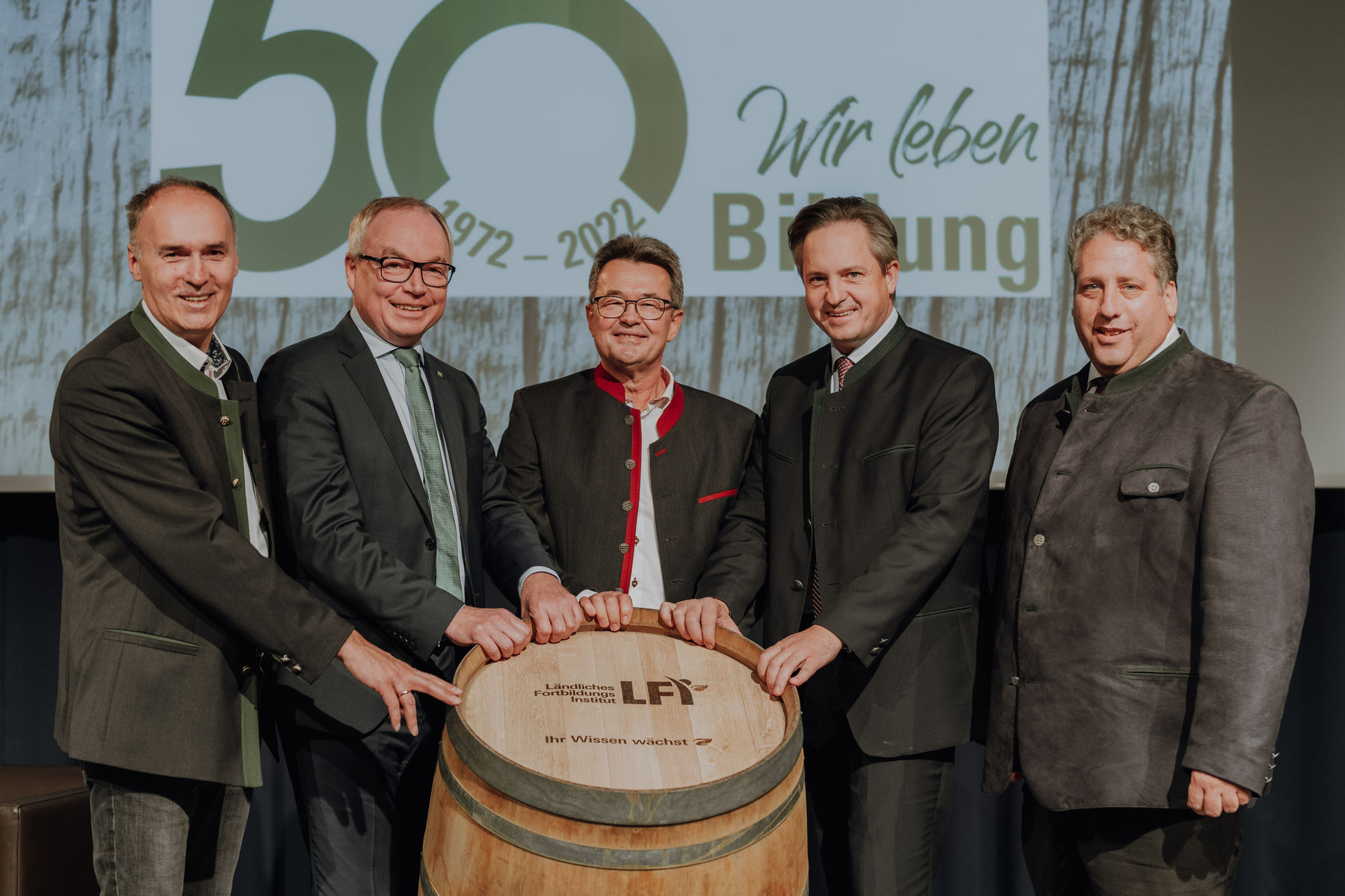 Das Ländliche Fortbildungsinstitut kurz LFI feierte 50 Jahre und viele Gratulanten waren mit dabei.