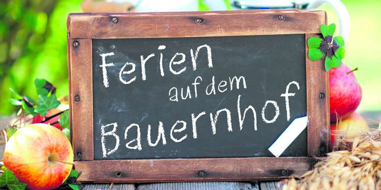 Urlaub am Bauernhof © AdobeStock/Christian Jung Urlaub am Bauernhof © AdobeStock/Christian Jung