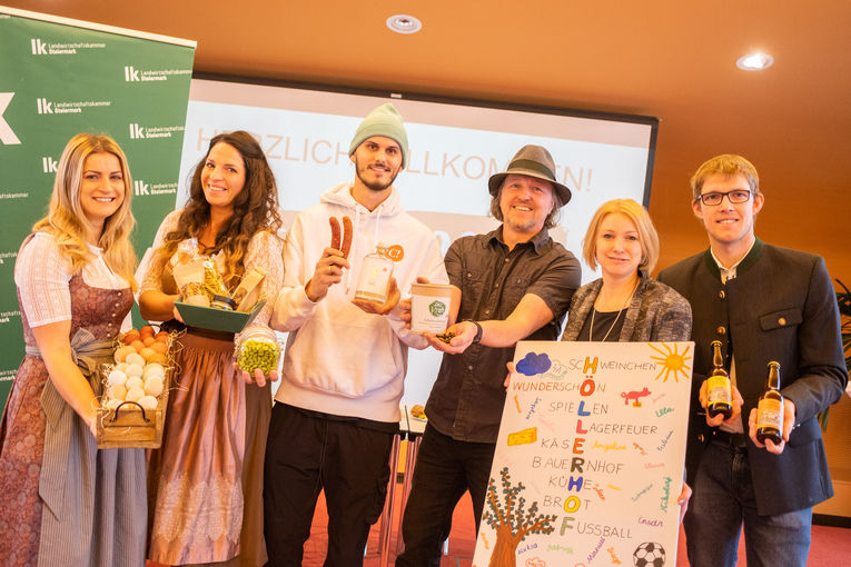 Die sechs Bestplatzierten © LK Steiermark/Danner