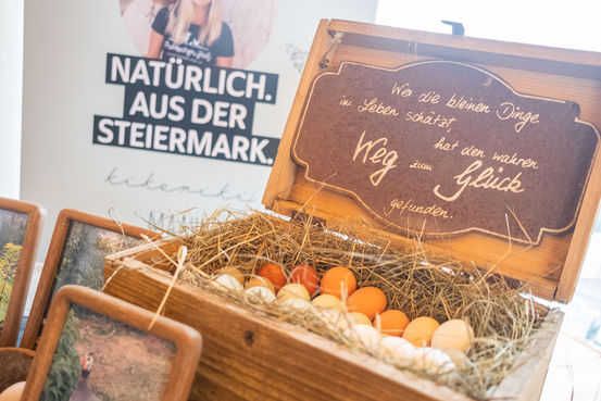 Kunterbunte Eier © LK Steiermark/Danner