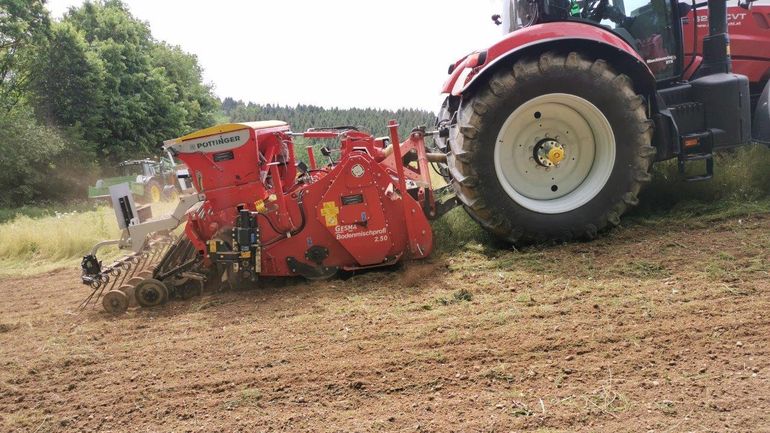 Reduzierte Bodenbearbeitung