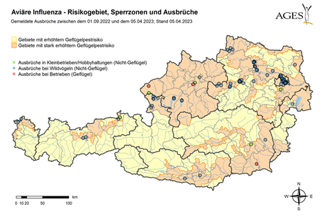 Geflügelpest.png © AGES Geflügelpest.png © AGES