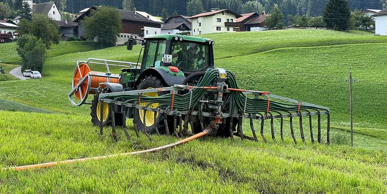 Bodennahe Ausbringung Bodennahe Ausbringung