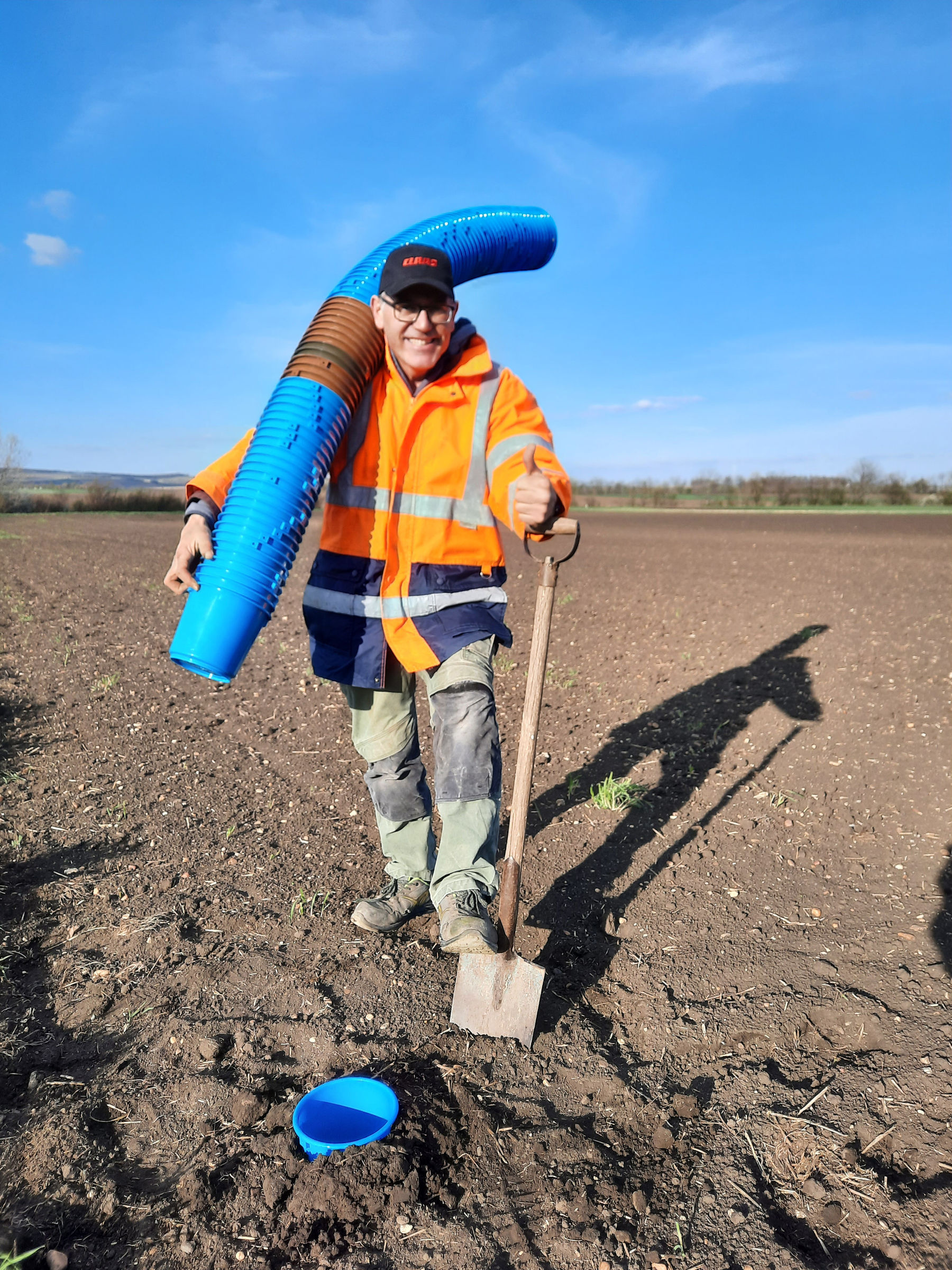 Pheromonfallen vergraben_Zuckerrübe.jpg © Kraus Pheromonfallen vergraben_Zuckerrübe.jpg © Kraus