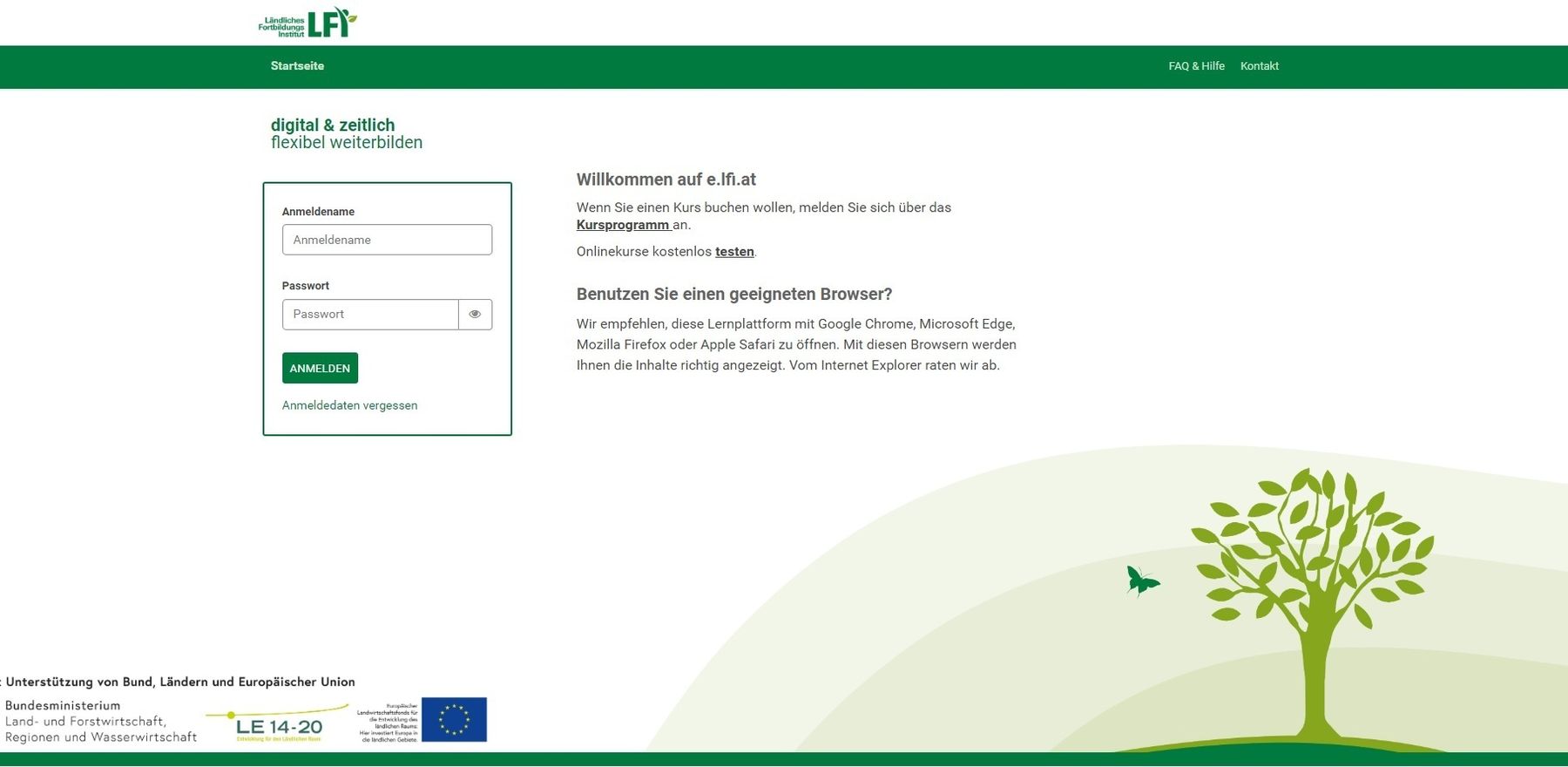 eLFI_Einstieg_Homepage.jpg © BBK Melk eLFI_Einstieg_Homepage.jpg © BBK Melk