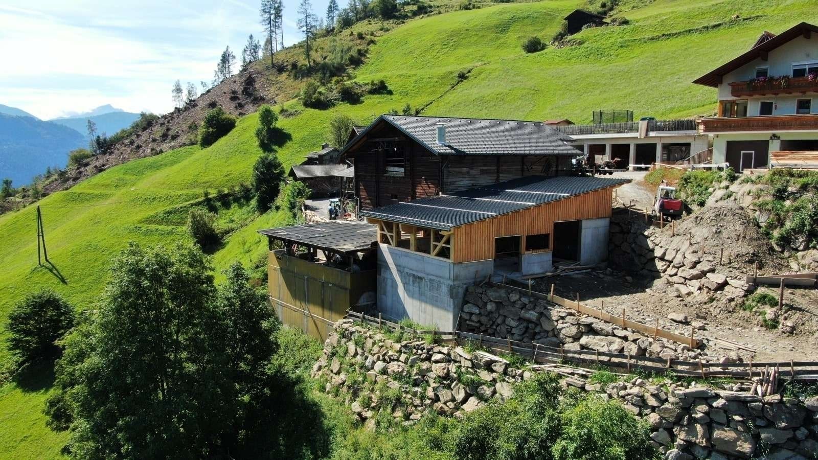 Extremstandort Zubau Suntinger.jpg © EIP Projekt Berg-­Milchvieh