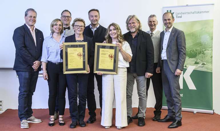 2. Tiroler Weinprämierung: Landessieger