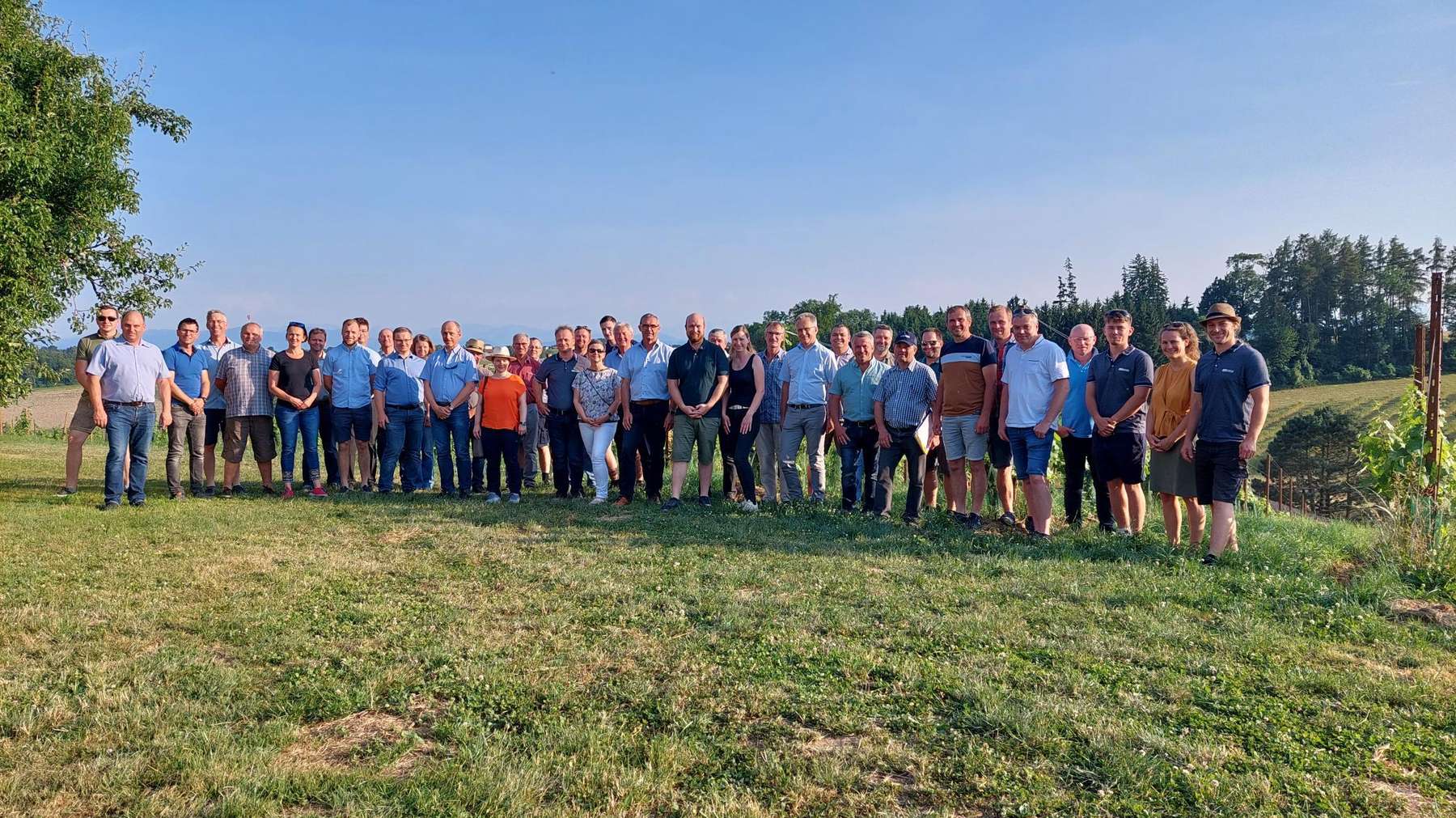 Sommerinformationsabend der BWSB bei Familie Lederhilger, Brandleitnergut, in Neuhofen an der Krems, 19. Juni 2023 Sommerinformationsabend der BWSB bei Familie Lederhilger, Brandleitnergut, in Neuhofen an der Krems, 19. Juni 2023