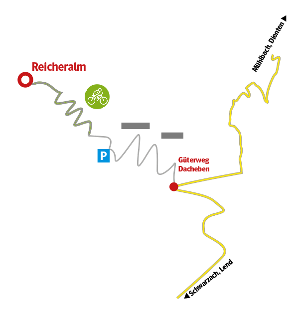 Wegbeschreibung Reicherem.png © Salzburger Bauer Wegbeschreibung Reicherem.png © Salzburger Bauer