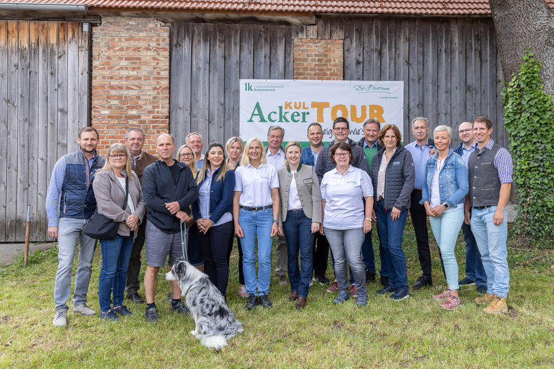 Eröffnung der AckerkulTOUR 2023 © Die Bäuerinnen im Gebiet Schwechat Eröffnung der AckerkulTOUR 2023 © Die Bäuerinnen im Gebiet Schwechat