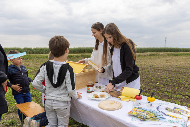 Eröffnung der AckerkulTOUR 2023 © Die Bäuerinnen im Gebiet Schwechat Eröffnung der AckerkulTOUR 2023 © Die Bäuerinnen im Gebiet Schwechat