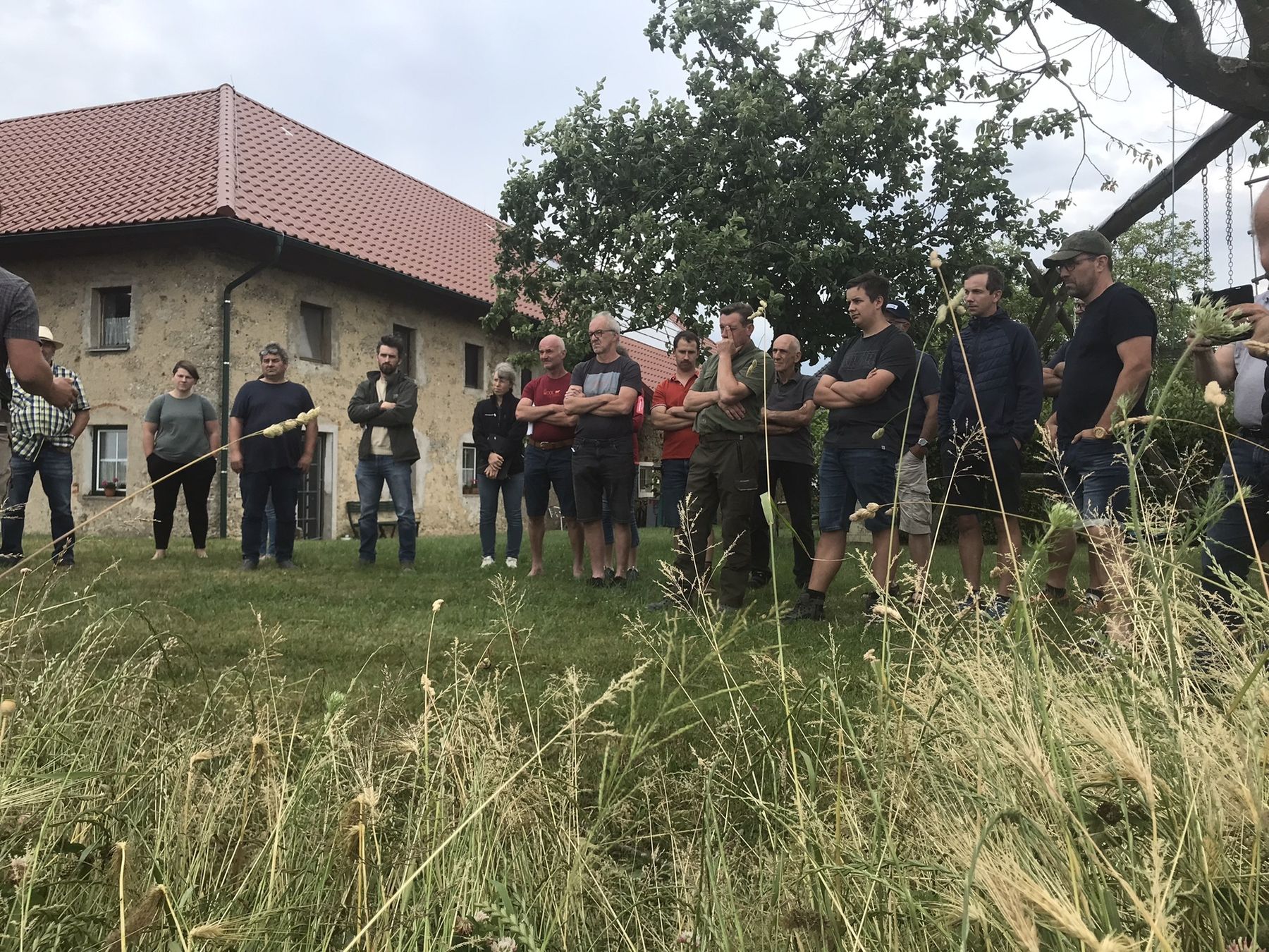 interessierte Landwirte © BWSB interessierte Landwirte © BWSB