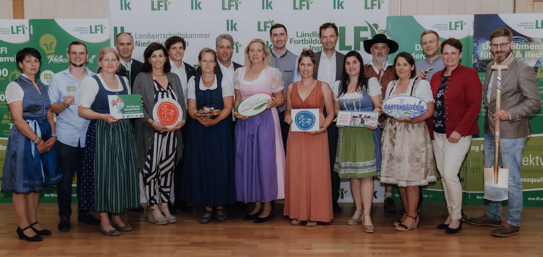 LFI_Zertifikatsverleihung_Foto 1.jpg © LFI NÖ/Sophie Balber