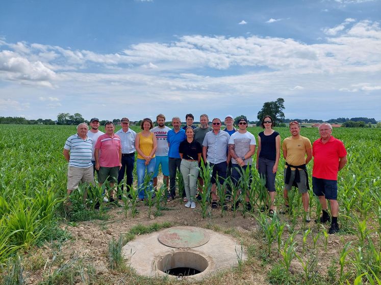 Lysimeterexkursion, Pettenbach,  5. Juli 2023 Lysimeterexkursion, Pettenbach,  5. Juli 2023