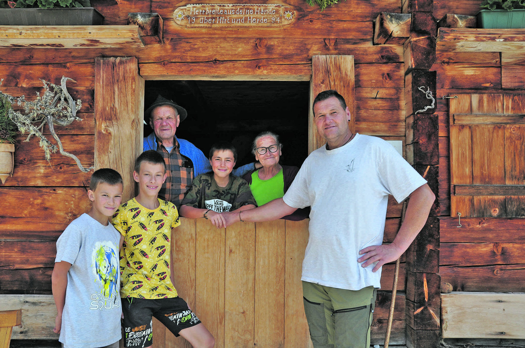 Schachenalm Familie.jpg © Mooslechner Schachenalm Familie.jpg © Mooslechner